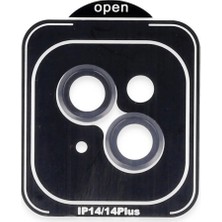 Magicool Joko  Iphone 14 Pvd Metal Kamera Lens - Siyah