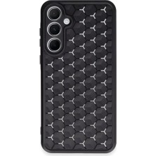 Magicool Samsung Galaxy A35 5g Kılıf Petek Silikon Kapak - Siyah