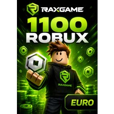 Nagazi 1100 Robux Roblox Dijital Kod – Euro Hesap Uyumlu, Anında Teslimat