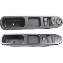 Siegen Peugeot 207 2007-2012 Sağ Sol Cam Açma Düğmesi Takım