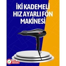 Ankaverse 2200W Güçlü Motorlu Ergonomik Fön Makinesi