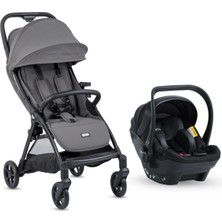 Kraft York Plus Travel Sistem Bebek Arabası - Gri