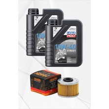 Oil Gros Cf Moto 250 Nk Filtre Yağ Bakım Seti Khan Liqui Moly Street OG008