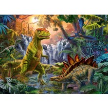 Zemira Ravensburger Puzzle, Dinosaur Oasis, 100 Parça