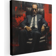Popcasso Çağdaş Abstrakt Sanat Temalı Otorite Tasarımı Duvar Tablosu