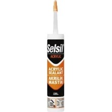 tp Buğz Beyaz Akrilik Mastik - Silikonize Akrilik - 500 gr