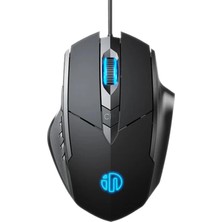 Nevamel Inphic W1 Sessiz Tıklama Özellikli Ergonomik Kablolu Oyun Mouse Fare 1200/7200DPI-(5775)