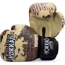 Yokkao Camo Boks Kick Boks Muay Thai Eldiveni