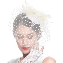 BBA Tulle Store Nikah Kepi,nikah Şapkası,düğün Kep Düğün Şapkası,puanlı Gelin Saç Aksesuarı Düğün Partisi Şapkası