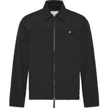 Calvin Klein Erkek Siyah Calvin Klein Ls Seersucker Blouso, Ub1, M Siyah Erkek Ceket