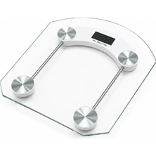 Sevedo 180 kg Dijital Cam Banyo Baskülü LCD Ekranlı Hassas Elektronik Tartı Vücut Kilo Ölçer Beyaz