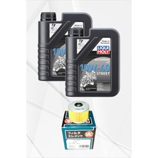 Oil Gros Cf Moto 250 Nk Filtre Yağ Bakım Seti Vic Japon Liqui Moly Street OG018