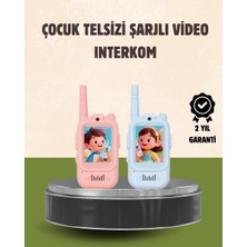 Ankaverse Görüntülü Walkie Talkie Çocuklar Için Video Interkomlu Oyuncak
