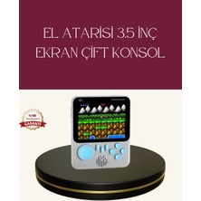 Ankaverse Şarjlı 3.5 Inç Retro Oyun Konsolu