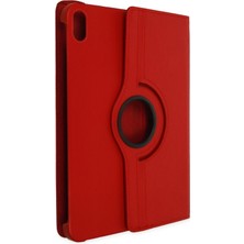 Aletools   iPad 2022 10.9 (10.nesil) Kılıf 360 Tablet Deri Kılıf - Kırmızı