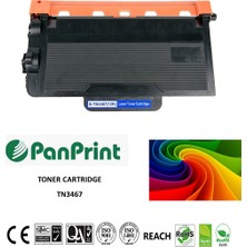 PanPrint Brother HL-L6250DW Yüksek Kapasiteli Muadil Toner (TN3467)