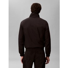 Calvin Klein Erkek Siyah Calvin Klein Ls Unfılled Nylon Ha, Ub1 Siyah Erkek Ceket