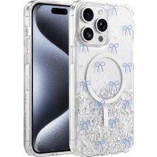 Aesco Mey Ithalat®   iPhone 14 Pro Max Misk Simli Magsafe Kapak - Desen 3