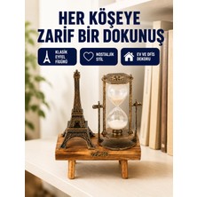 Najmaddin Karg Dekoratif Kum Saati – Ahşap Malzeme, Hediyelik Masa Aksesuarı Najmaddin