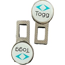 Stilix Garage Togg Uyumlu Ikaz Ses Metal Toka 2 Adet