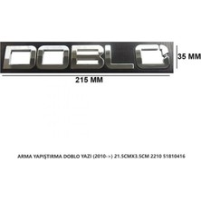 Beren Fiat Doblo Bagaj Yazısı 2010 > Arma Yapıştırma 21.5cmx3.5cm