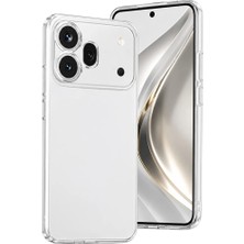Aesco Huawei Honor 600 Pro Lüx Şeffaf Silikon - Şeffaf