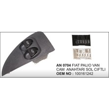 Beren Cam Düğmesi Sol Ciftli Palio Hb 12PIN Çerçeveli 504627510