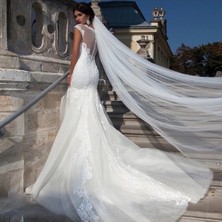 BBA Tulle Store Uzun Gelin Duvağı,nikah Duvağı,2 mt Soft Gelin Duvağı En 3 mt Uzun Duvak
