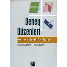 Gazi Kitabevi Deney Düzenleri ve Istatistik Analizleri