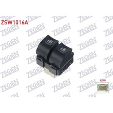 Beren Cam Acma Anahtarı Cıftlı Beyaz Soketlı Beyaz Isık 7 Pın Renault Captur - Clıo Iv 2013-/ Kangoo 1998-