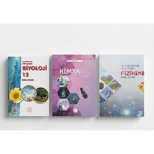 Meb Yayınları Ortaöğretim Fen Lisesi 12. Sınıf Biyoloji, Kimya, Fizik Ders Kitabı Seti | Güncel Müfredat Yeni Sezon