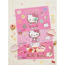 ÖZ OFİS Lisanslı Yeni Sezon 3'lü Hello Kitty Beslenme Örtüsü Seti - Hello Kitty Beslenme Örtüsü - Yerli Üretim