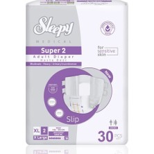 Sleepy Süper2 Belbantlı Hasta Bezi Xl Beden 30 Adet