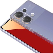 Redmi Note 13 Pro 4g Kılıf Ince Şeffaf Esnek Yumuşak Süper Silikon Kapak