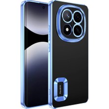 Poco X7 Kılıf Kamera Korumalı Logo Gösteren Esnek Silikon Renkli Omega Kapak