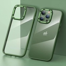 iPhone 13 Pro Kılıf Renkli Kamera Çerçeveli Silikon Esnek Şık Flora Kapak
