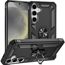 Galaxy S25 Kılıf Zırhlı Yüksek Koruma Tank Sert Silikon Vega Kapak