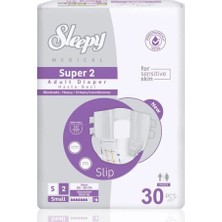 Sleepy Süper2 Belbantlı Hasta Bezi S Beden 30 Adet