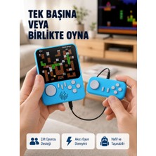 Aesco Tv Bağlantılı Çift Oyunculu Şarjlı Retro Gamepad Seti