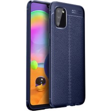 Galaxy A02S Kılıf Kamera Korumalı Auto Focus Deri Kapak