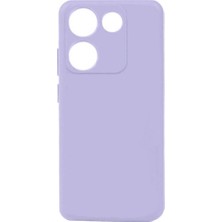 Tecno Camon 20 Kılıf Yumuşak Dokulu Biye Silikon Kapak