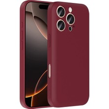 iPhone 14 Pro Max Kılıf Kamera Korumalı Içten Kartlıklı Renkli Esnek Silikon Vitra Kapak