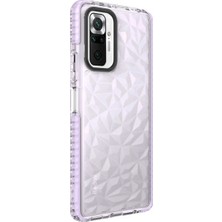 Redmi Note 10 Pro Kılıf Esnek Renkli Kristal Görünüm Buzz Silikon Kapak