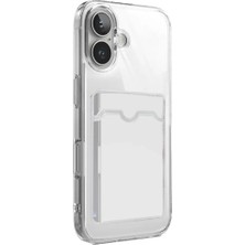 Aesco Apple iPhone 17 Kart Şeffaf Silikon - Şeffaf