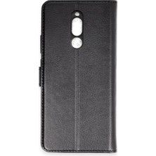 Aesco Xiaomi Mi 8 Trend S Plus Kapaklı Kılıf - Siyah