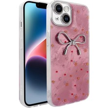 iPhone 13 Kılıf Kamera Korumalı Figürlü Süslü Renkli Şık Esnek Ponti Silikon Kapak