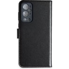 Aesco One Plus 9 Pro Trend S Plus Kapaklı Kılıf - Siyah
