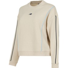 New Balance WNC3631 Bej Kadın Sweatshirt