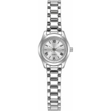 Aybars Kadın Kol Saati, Çelik Kordon, Beyaz Kadran Quartz Analog Bilek Saati