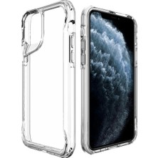 iPhone 12 Pro Max Kılıf T-Max Ultra Korumalı Şeffaf Silikon Şık Kapak